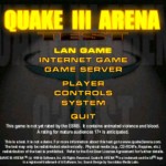 Startscreen Q3test 1.07