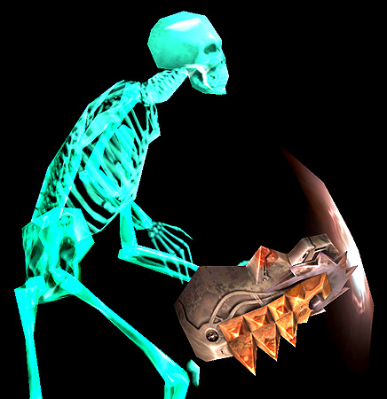 Quakelive Bones Gauntlet